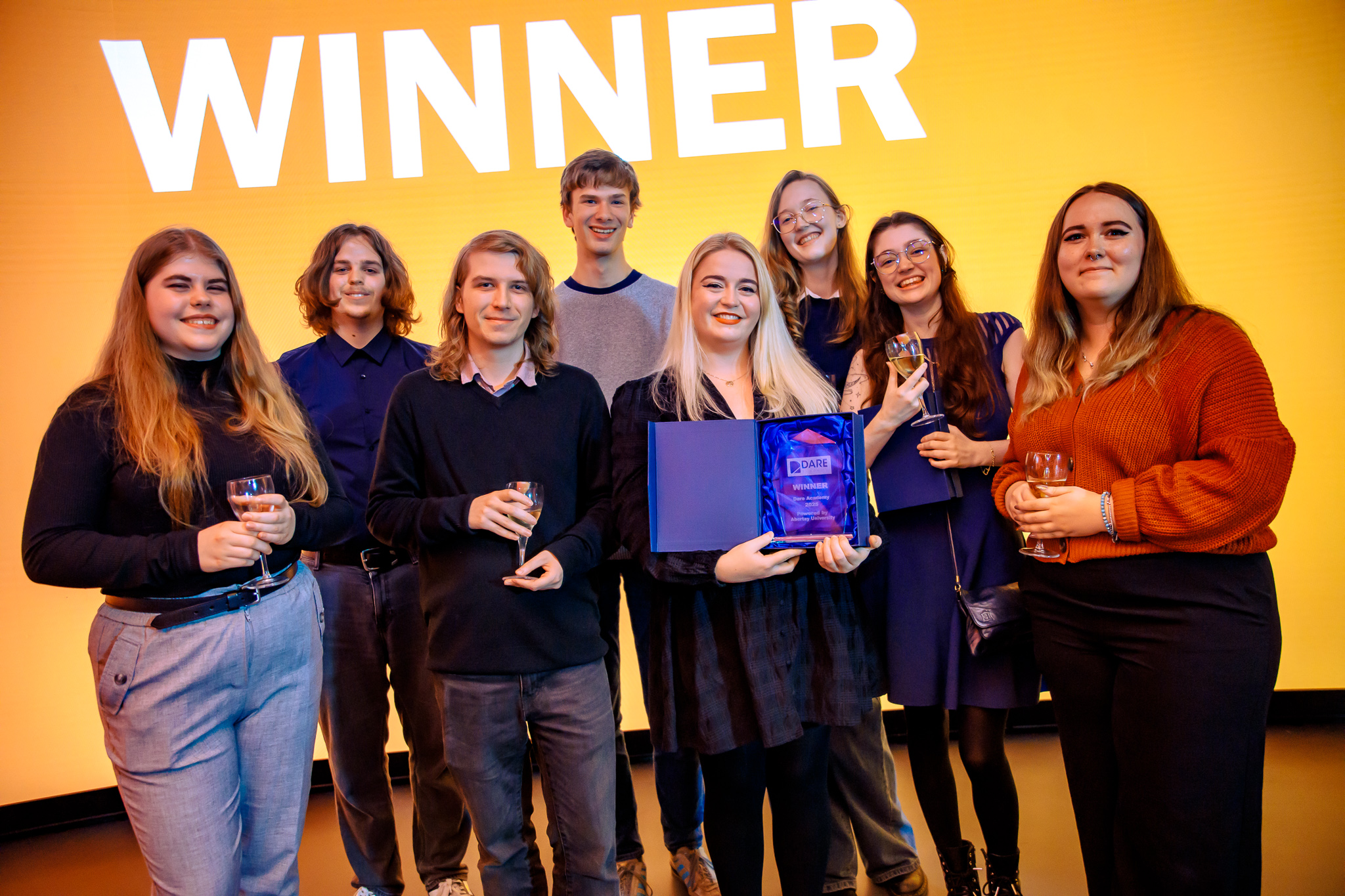 Student game developers scoop the top prize at Abertay's annual competition