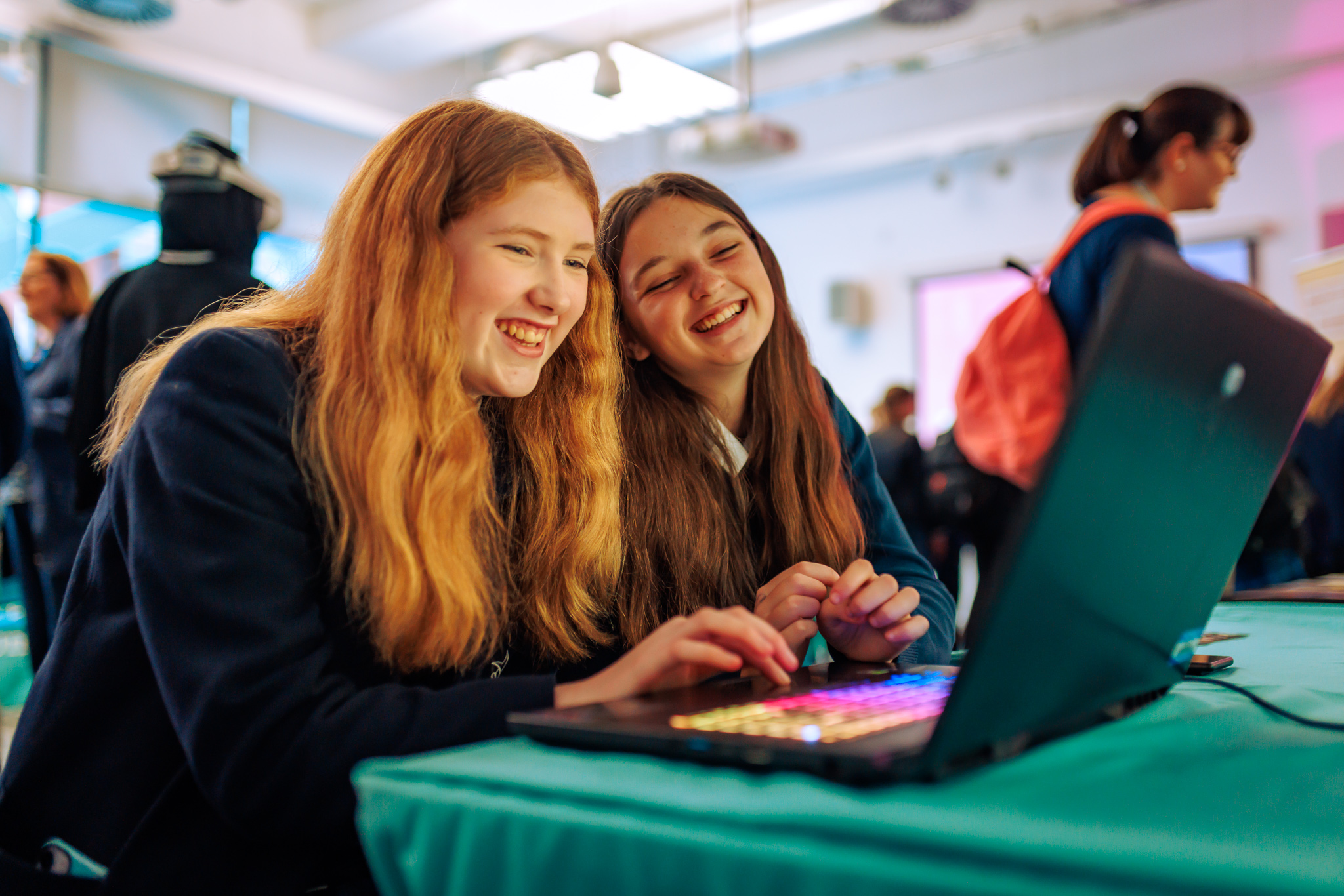 Abertay University hosts hands-on digital learning day to gender diversity in tech