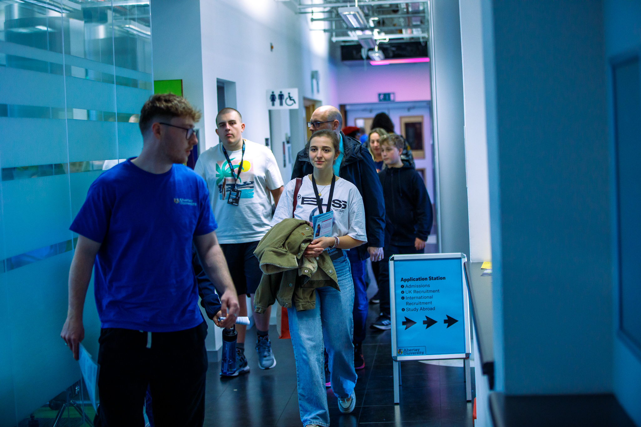 Open Day campus tour