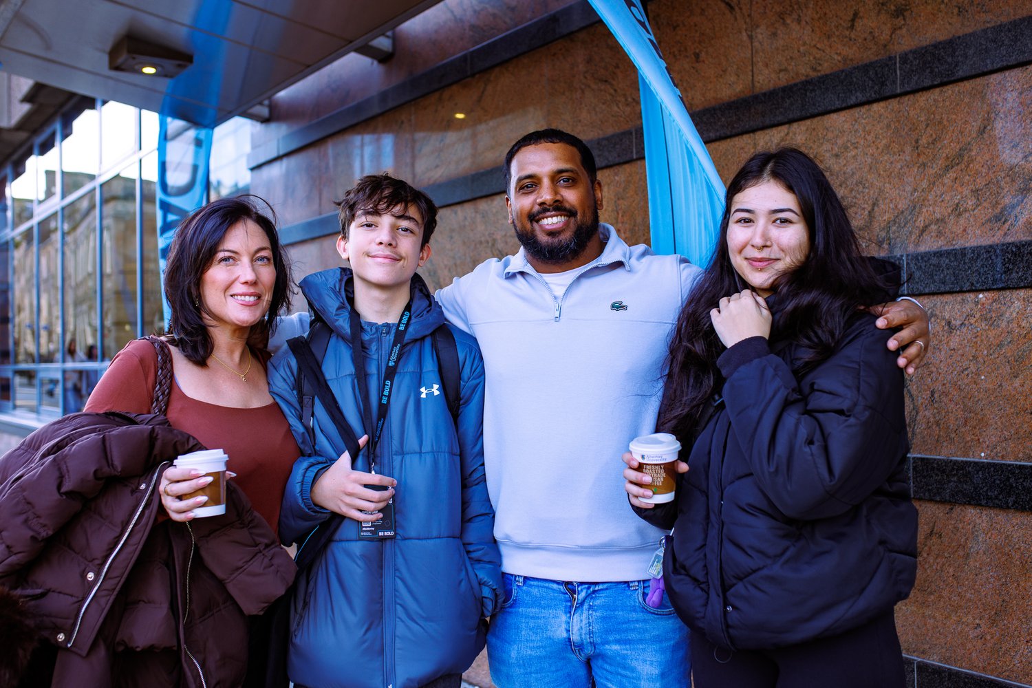 Family at an Open Day